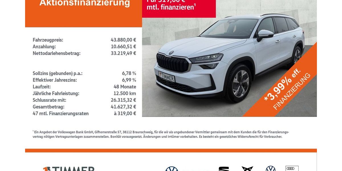 Skoda Kodiaq 29.980 km 39.900 &euro; Nordhorn 48529