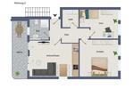 Etagenwohnung Nordhorn - 3 Zimmer, 78 m&sup2;, 1.245&euro; | Angebot:26095432