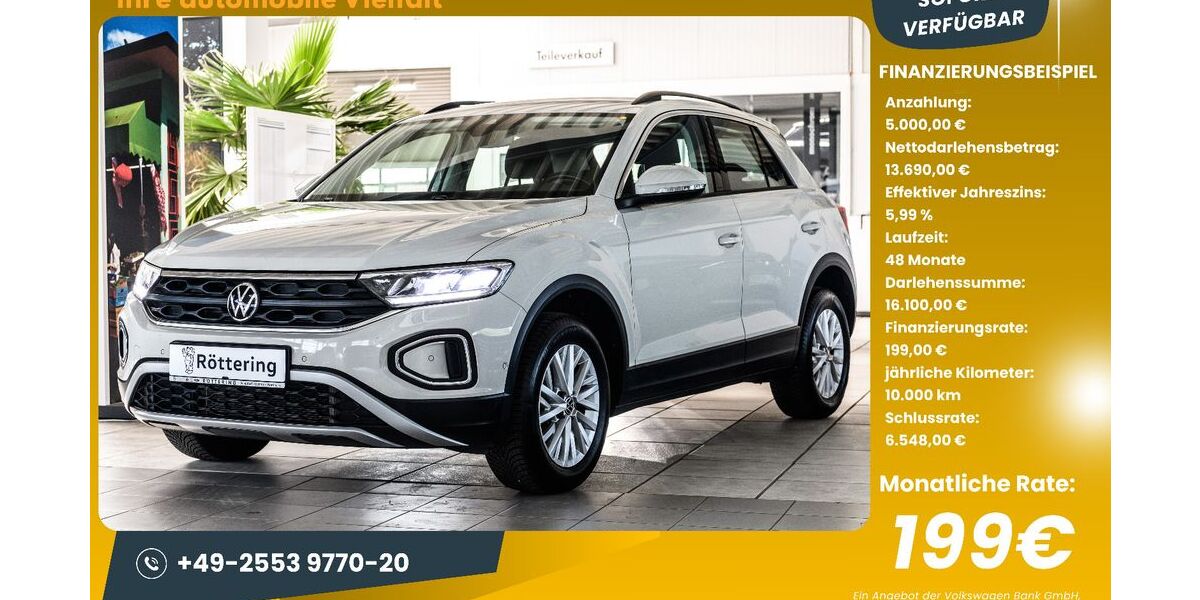 VW T-Roc 44.900 km 18.690 &euro; Schüttorf 48465